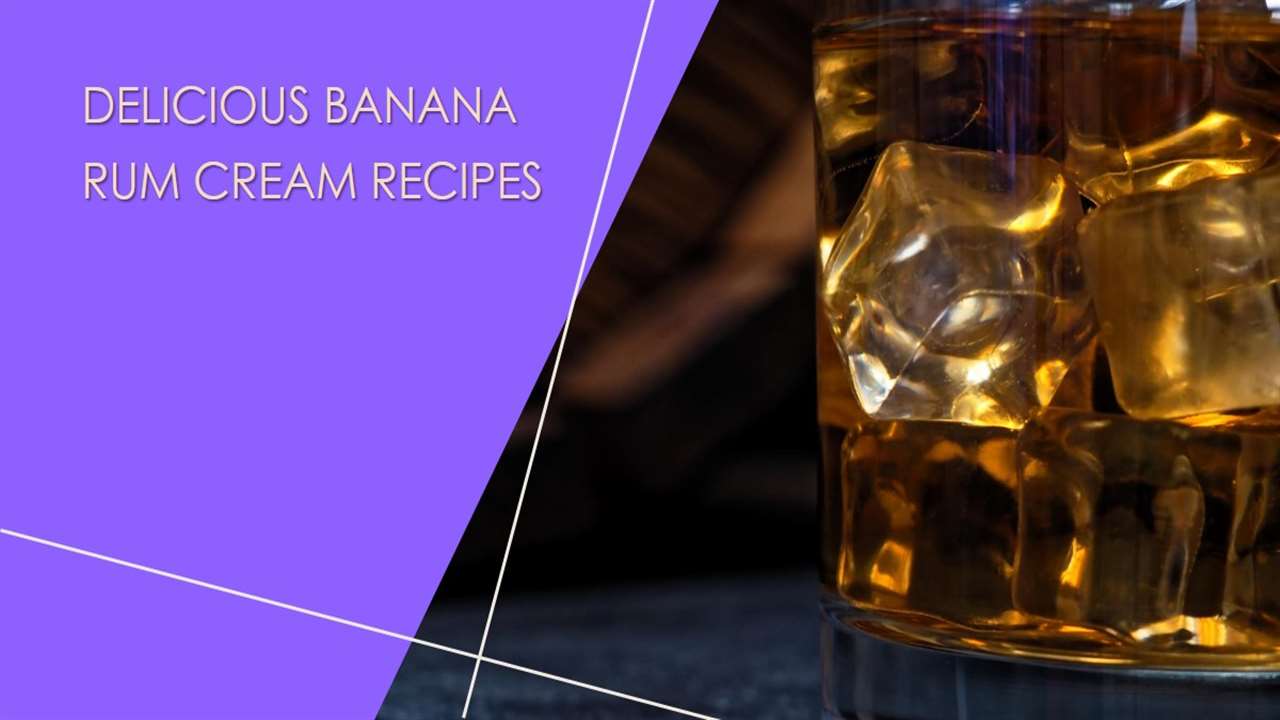 Blue Chair Banana Rum Cream Recipes