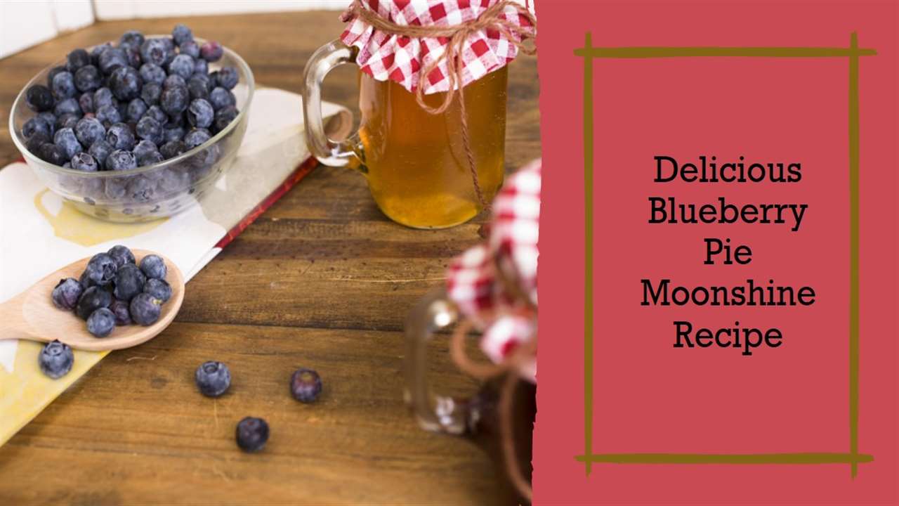Blueberry Pie Moonshine Recipe