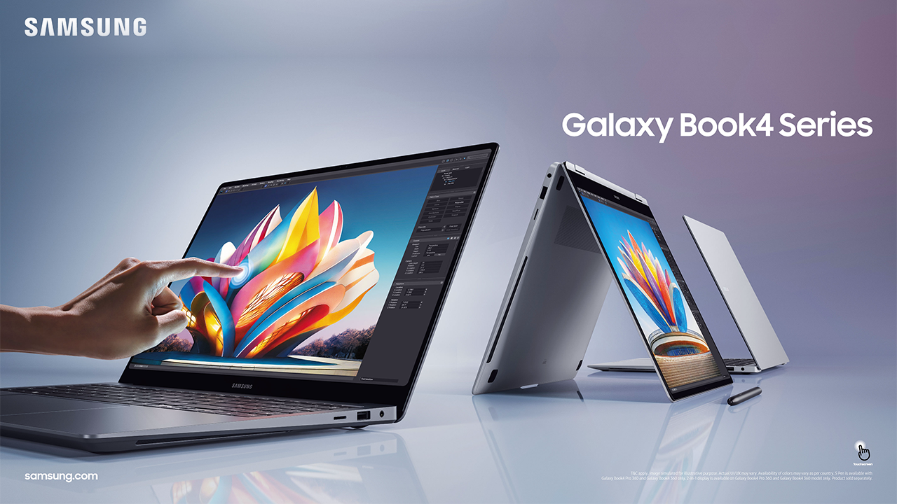 Get ready to elevate your productivity with the Al Powered Galaxy Book4 Series from Samsun